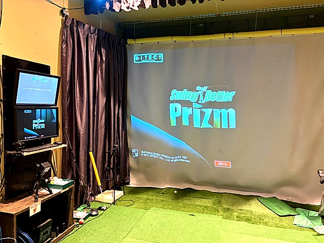 ゴルフ測定ブース